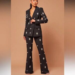 NWT Fashinnova Verona Embellished Blazer